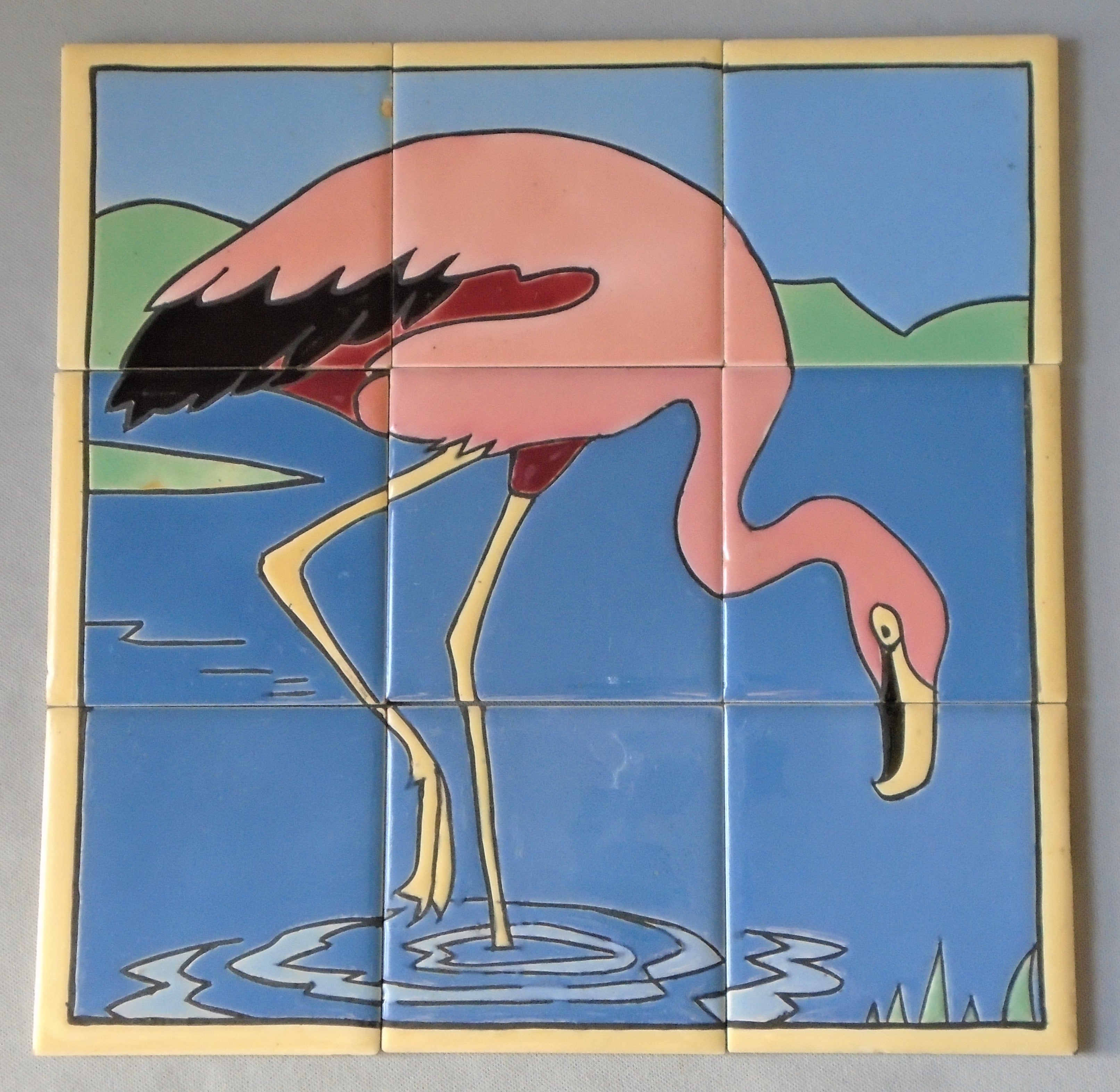 Mosaic Tile Comany Flamingo Bungalow Bill
