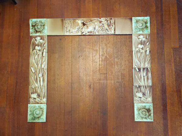 American Victorian Fireplace Surround Bungalow Bill Antiques