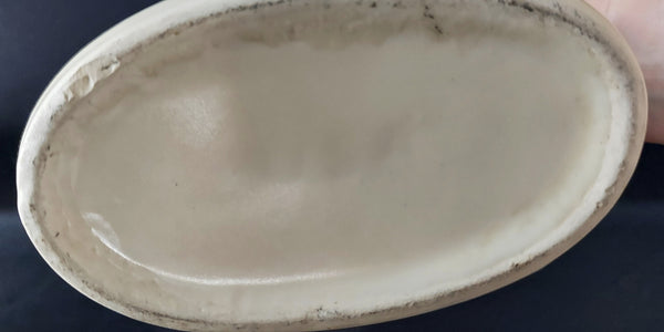Shawnee Pottery White Cornucopia Vase BungalowBILL