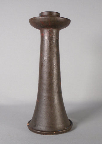 AR Cole Candle Holder North Carolina Pottery Candlestick Bungalow Bill Antique
