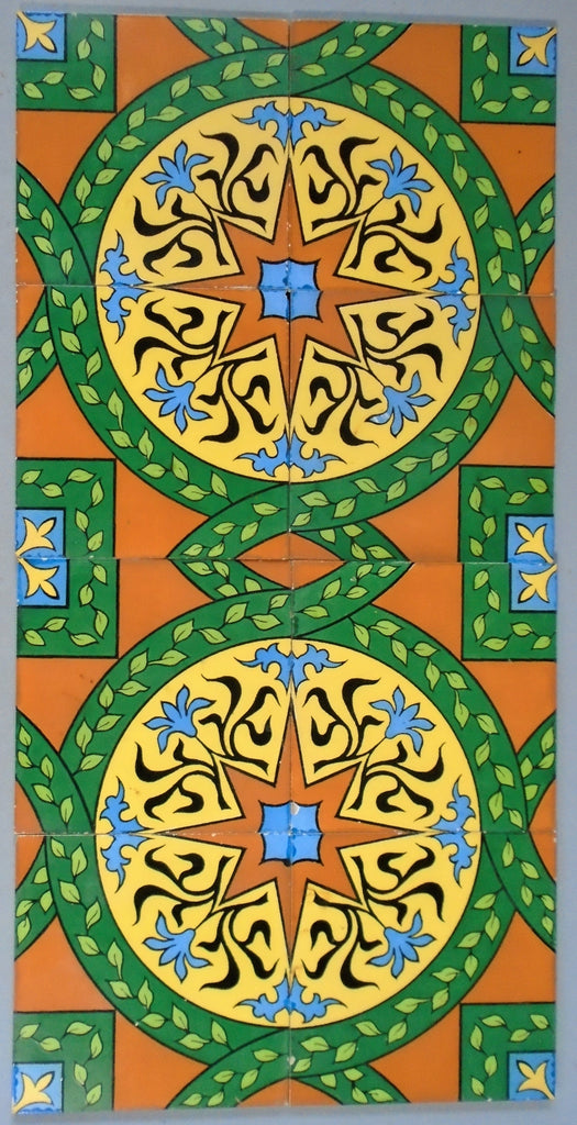 DecArt Tile Panel California Bungalow Bill Antique