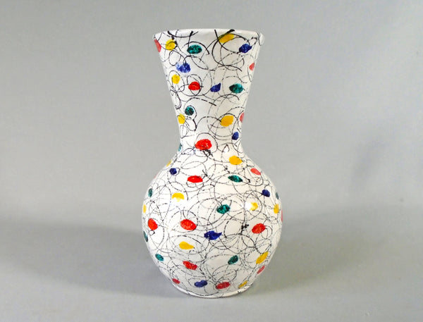 Vintage colorful vase Bungalow Bill Antiques