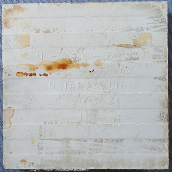 United States Encaustic Tile Works Bungalow Bill Antique