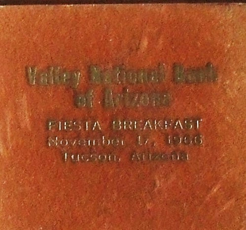 McKusick Gila Pottery Thunderbird Tile in Copper