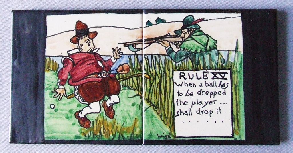 rules of golf tiles